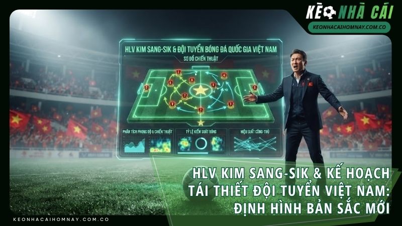 hlv kim sang sik doi tuyen viet nam - HLV Kim Sang-sik & Kế Hoạch Tái Thiết Đội Tuyển Việt Nam: Định Hình Bản Sắc Mới